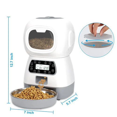 Pawvelle Smart Automatic Pet Feeder
